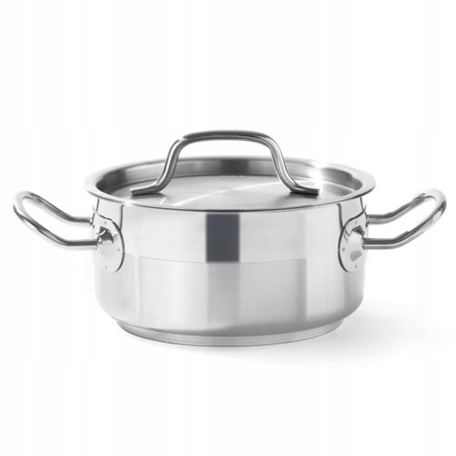 Profi Line Nerezový Kyselinovzdorná Ocel Víčkem, Indukční 1,5 L Hendi