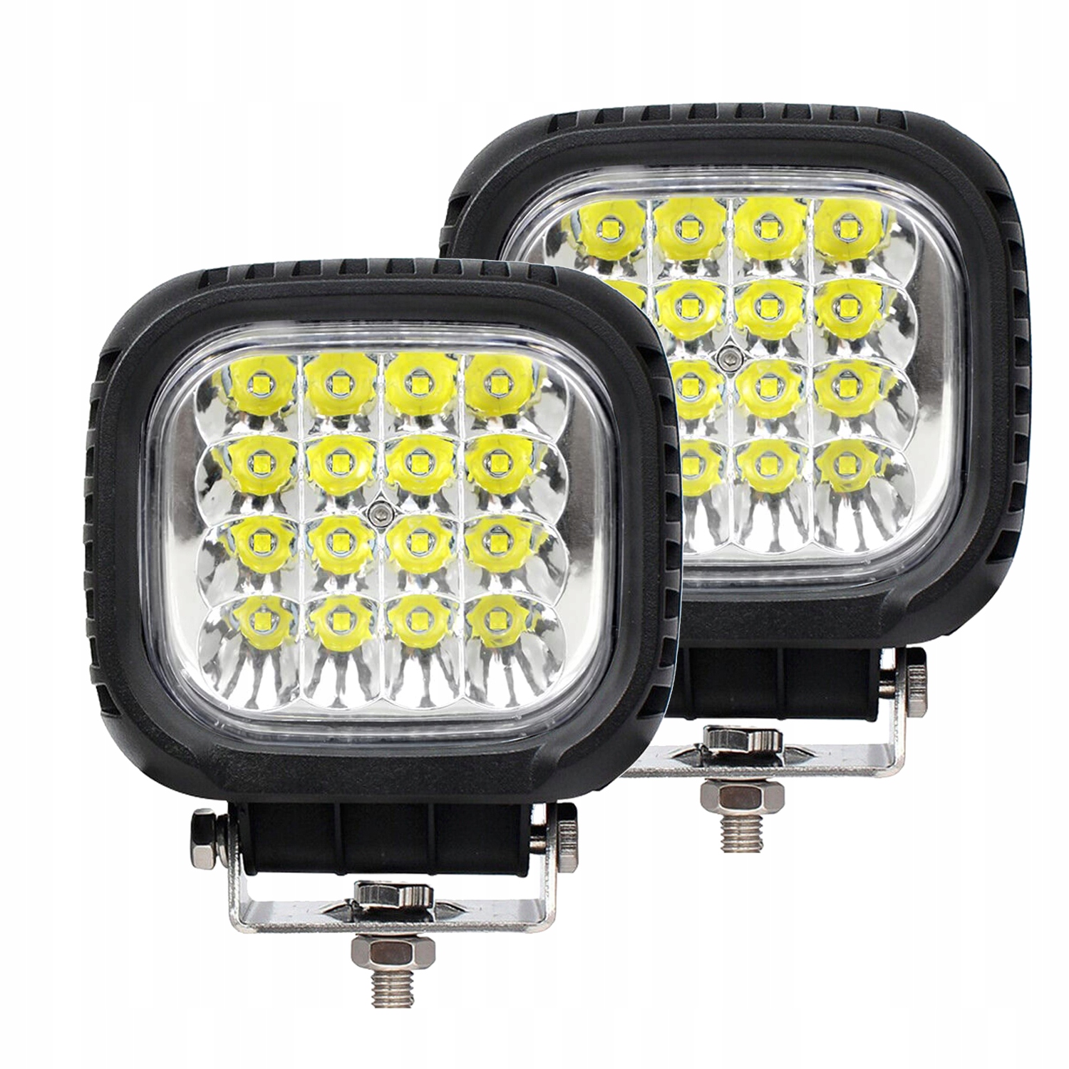 2KS 48W Výkonná Led Pracovní Lampa Voděodolná 12V-24V IP67