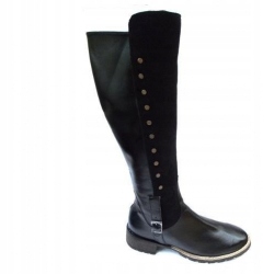 BnW Oficerki skórzane obwód 43 płaski 3,5 cm Marka inna