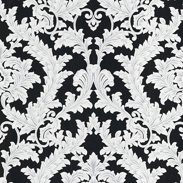 

Tapeta Wzór Ornament Biało-czarna Na Flizelinie
