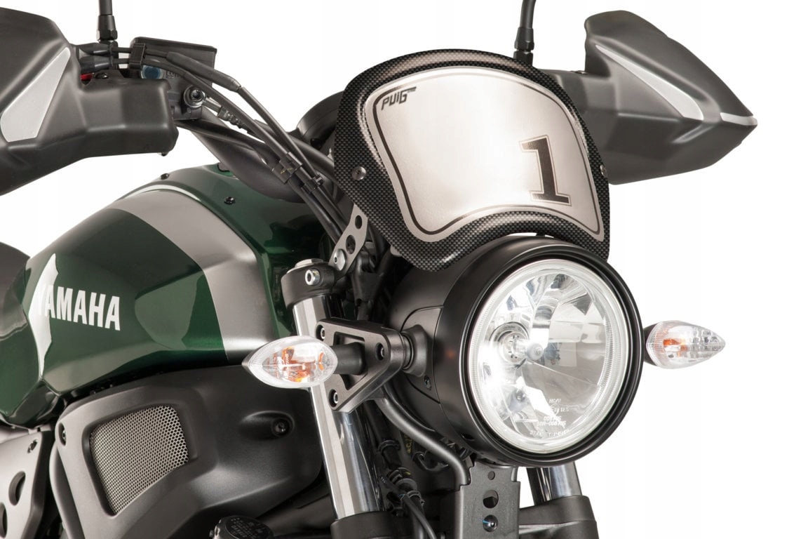 Plexi štít Puig Frontal Plate 3591C karbónový vzhľad 3591C