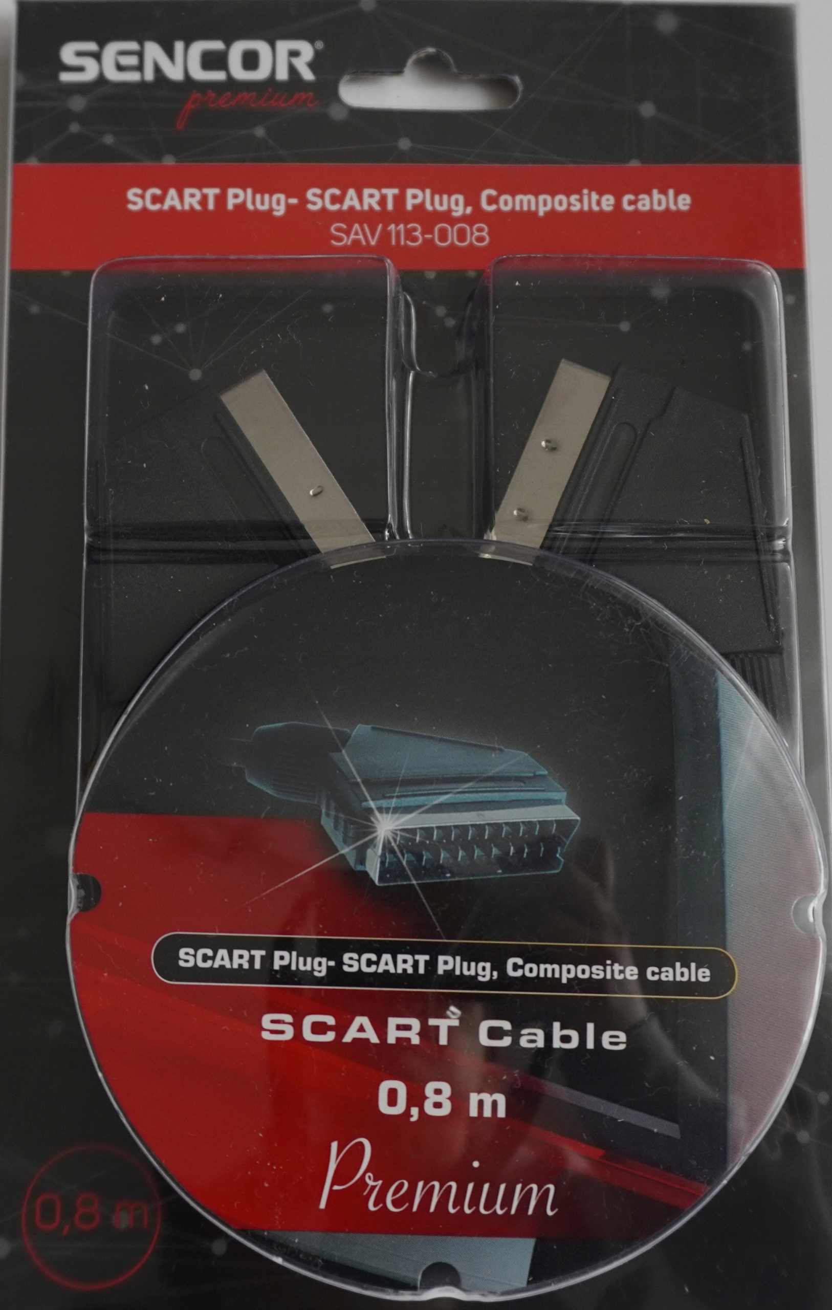Kabel EURO SCART SAV 113-008
