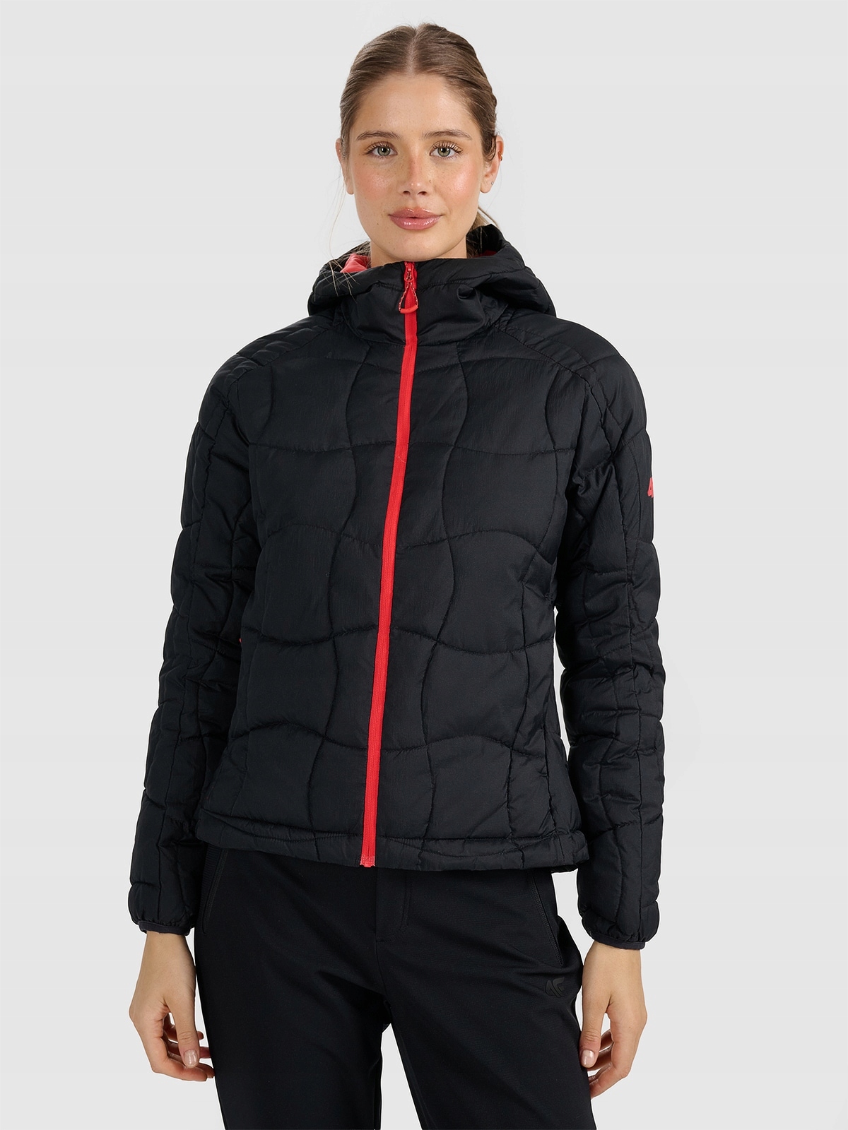 4F Dámská přechodová bunda Černá L