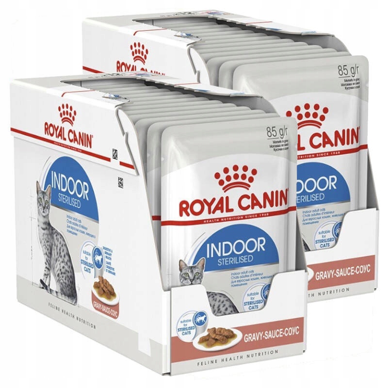 Levně Royal Canin Indoor Sterilised v omáčce 24x85g Krmivo pro sterilizované kočky
