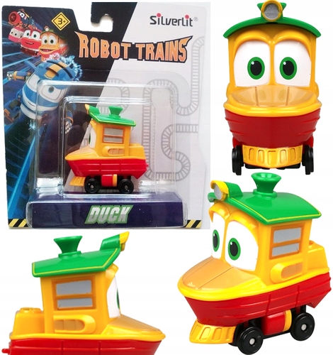

Lokomotywa Duck Pociąg Robot Trains Silverlit