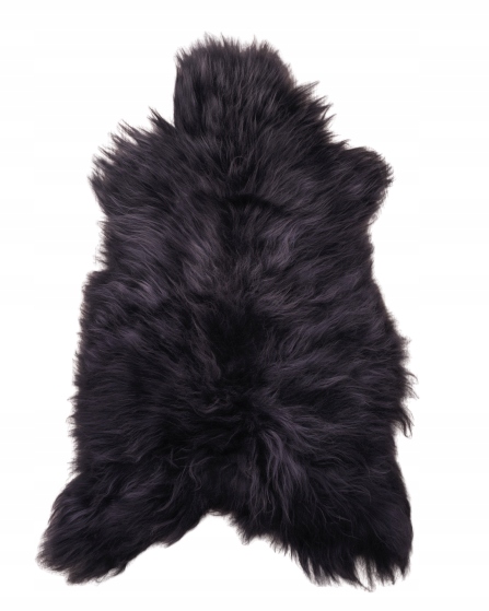 Koža Ovčia Island Čierna Bryza 111-130 cm