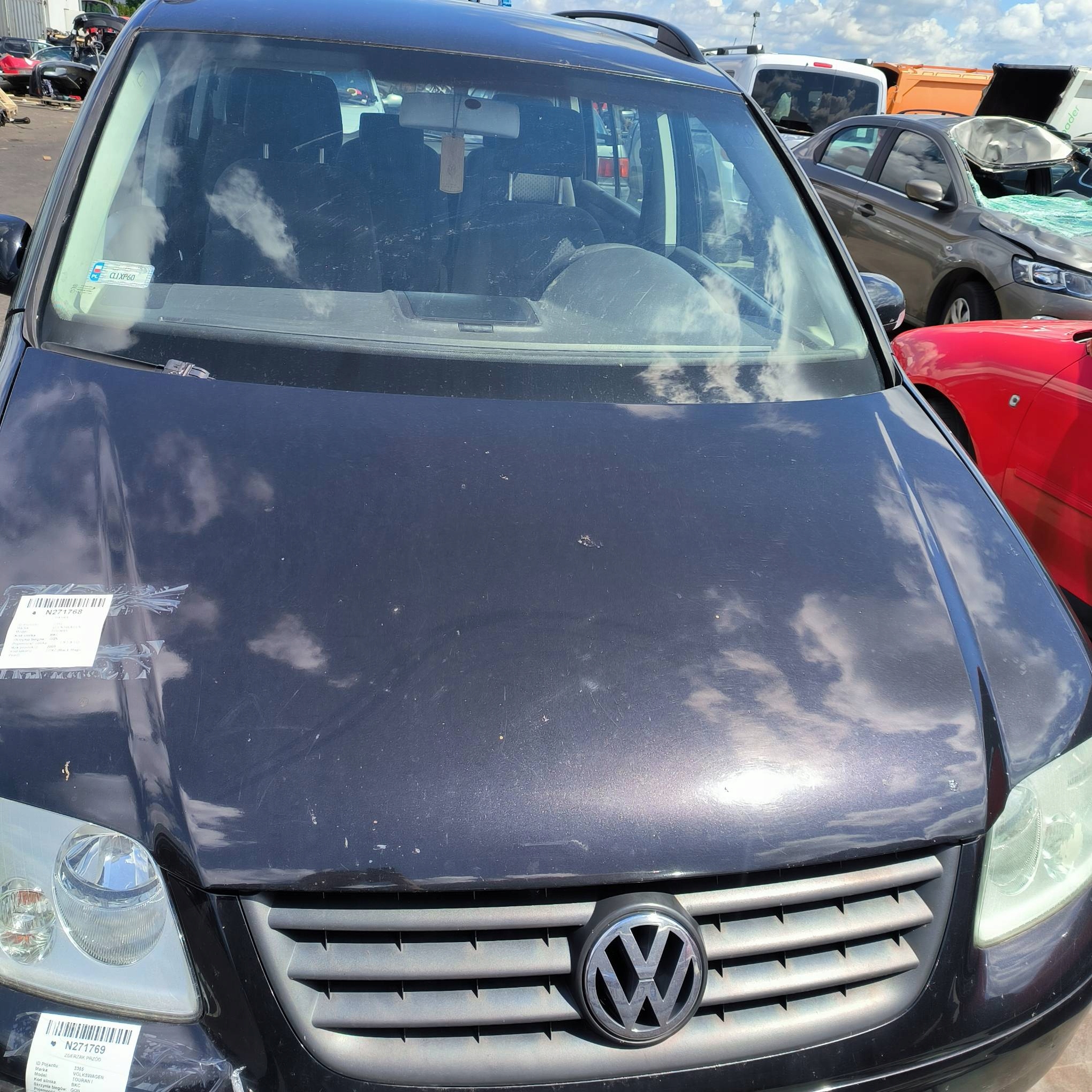 cofano LC9Z VOLKSWAGEN TOURAN e