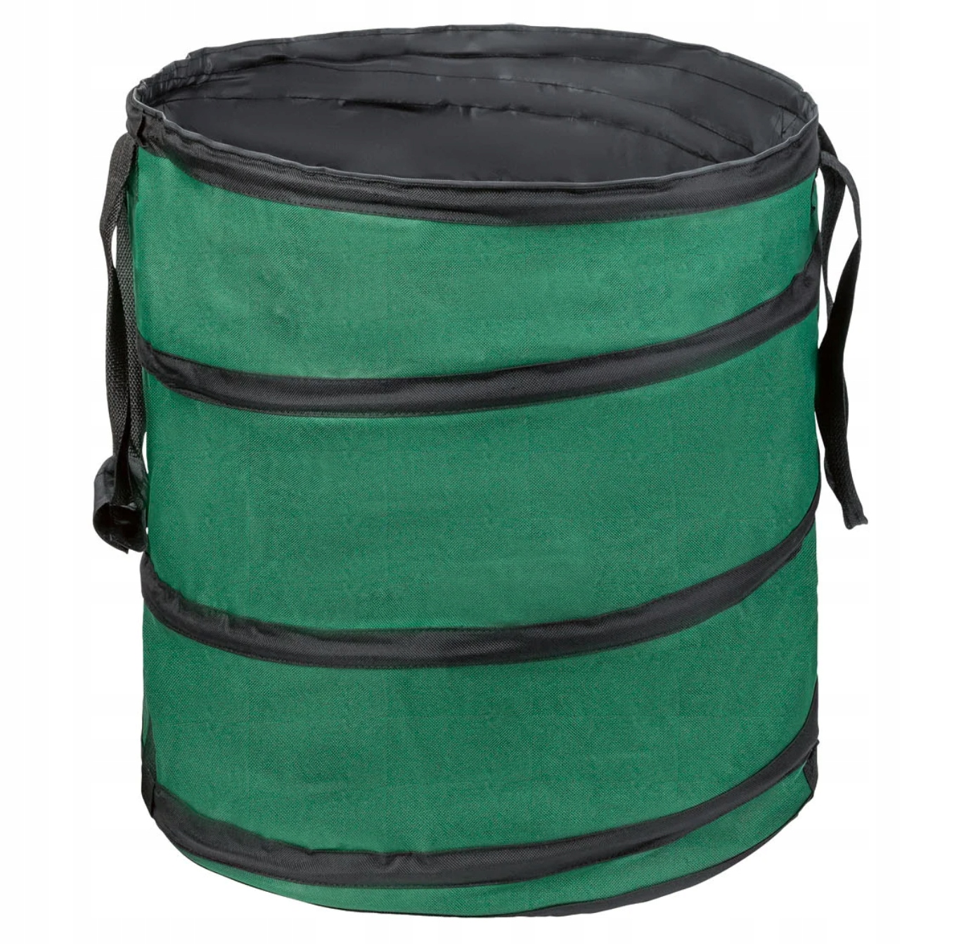 SKŁADANY KOSZ OGRODOWY NA LIŚCIE TRAWĘ UCHWYTY 85L