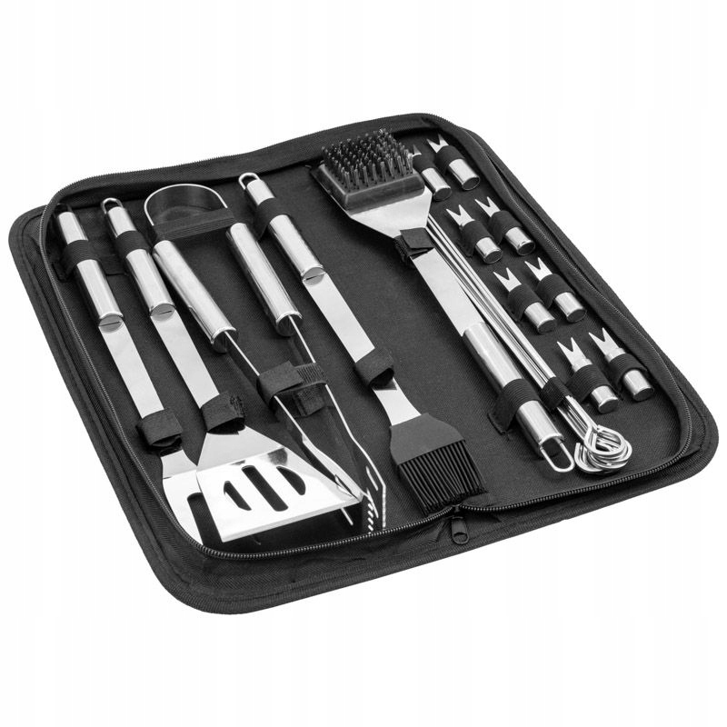 ZESTAW AKCESORIÓW DO GRILLA W MATERIAŁOWYM ETUI Kod producenta MIR-HD001
