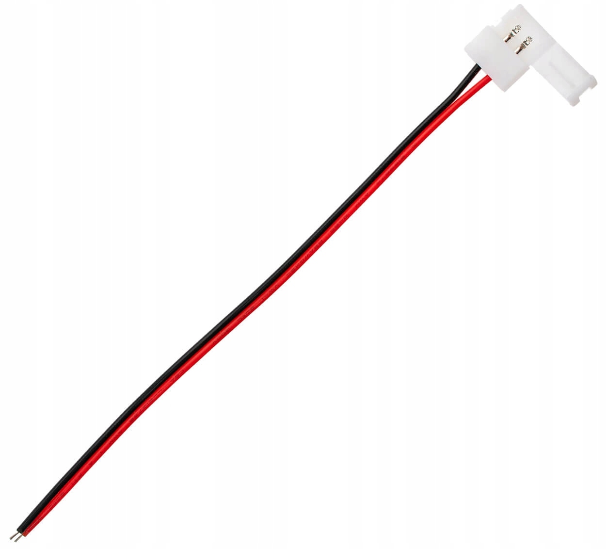 Złączka TAŚMY LED 2PIN 10MM 1-stronna ZATRZASK Kod producenta LEDAKC0570