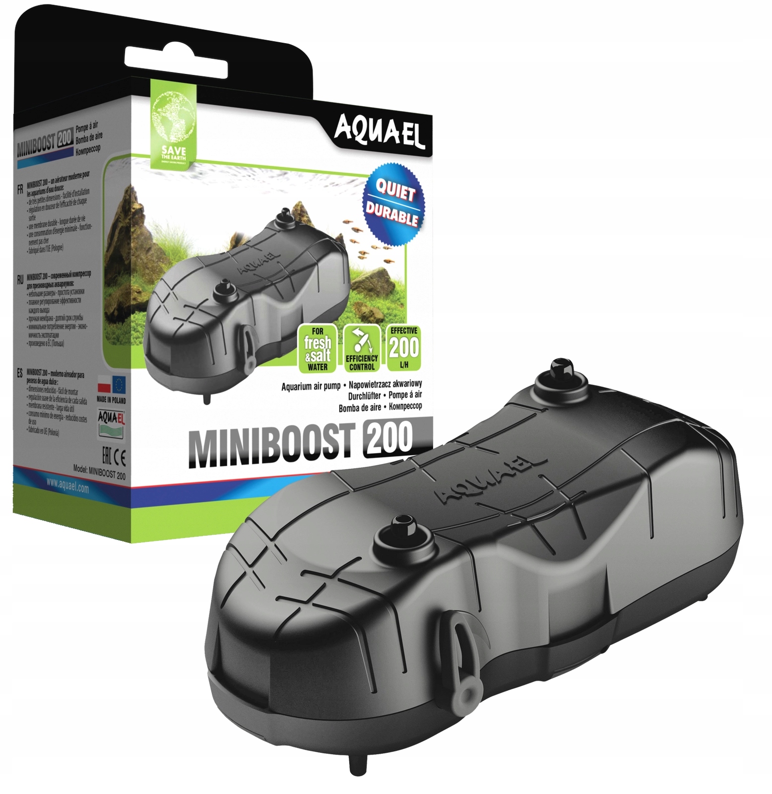 Aquael Provzdušňovač Miniboost 200 2,4 W