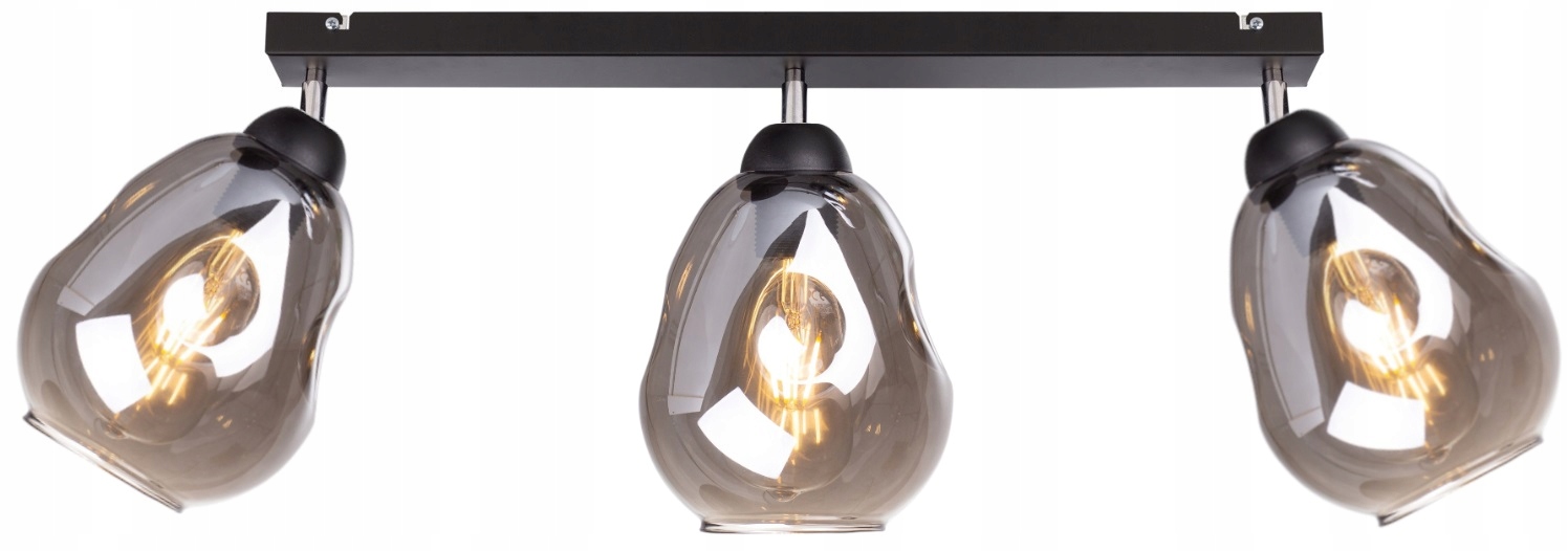 

Lampa Wisząca Sufitowa Żyrandol Plafon Led Szkło