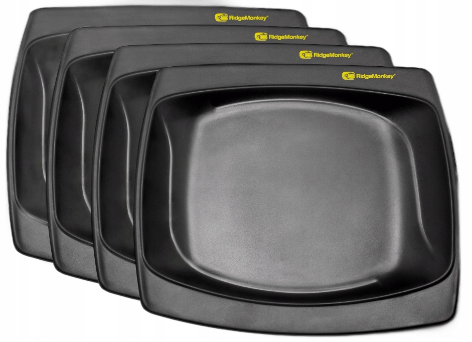 Sada talířů pro rybáře Ridge Monkey DLX Large Plate 4ks