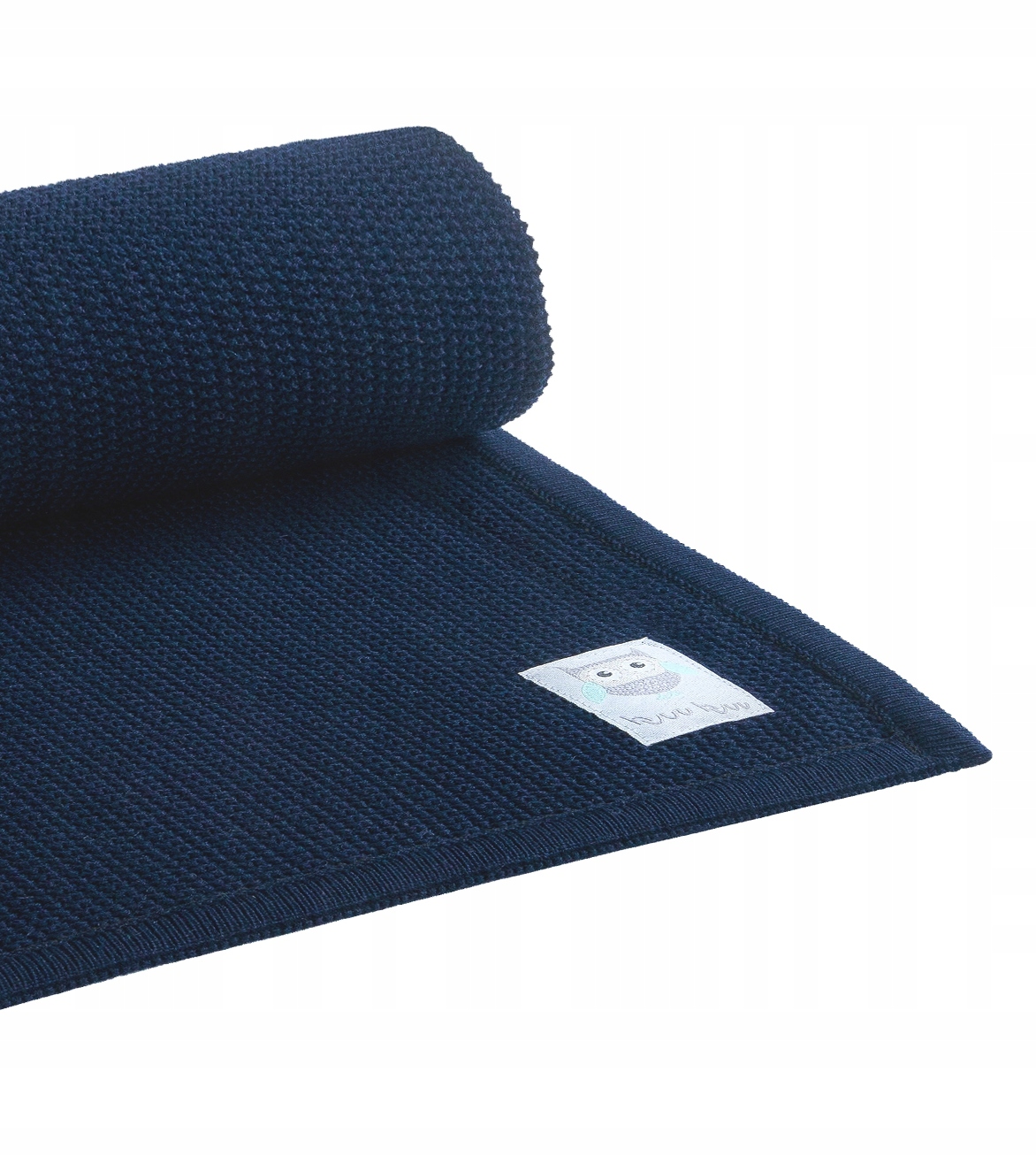 

Koc Kocyk granatowy bambusowy 100% 100x120 Duży XL