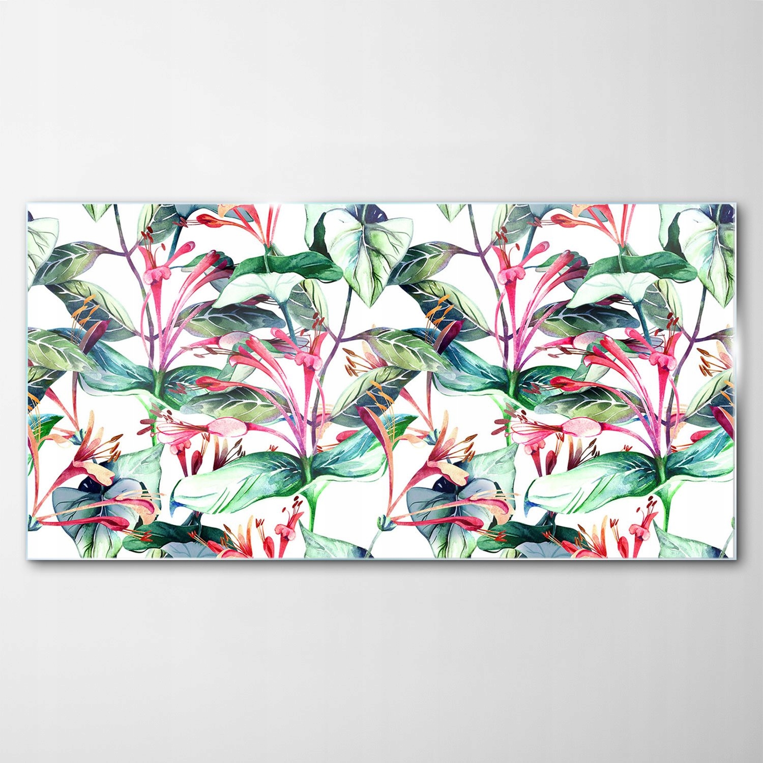 Sklenený obraz Dekor Príroda Exotický kvet 100x50