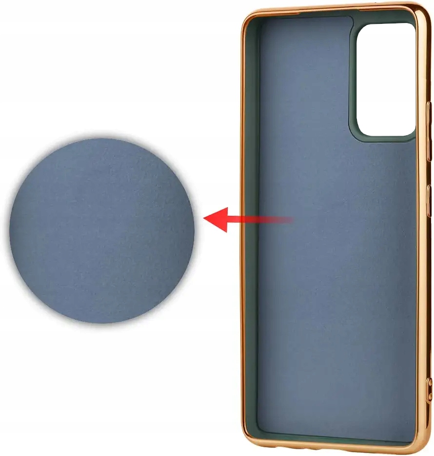 ETUI PLATING RING do Samsung Galaxy S20 FE +SZKŁO Dedykowana marka Samsung