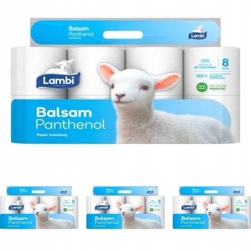 Papier toaletowy Lambi Balsam Panthenol 32 rolki