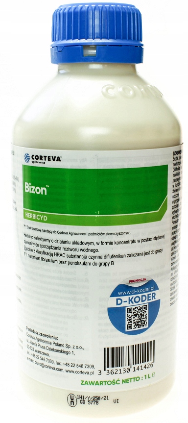 

Bizon 1L Środek Oprysk Chwasty W Zbożach Ozimych