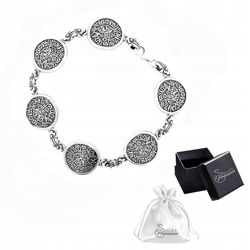 Stříbrný náramek Historie Země