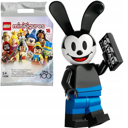 

Lego Disney Minifigures, 71038, Oswald, B/n
