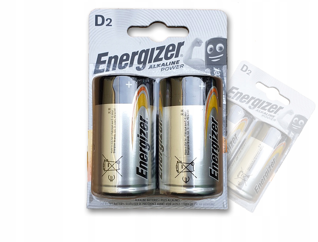 

**baterie Alkaliczne Energizer LR20 1,5V D 2szt **