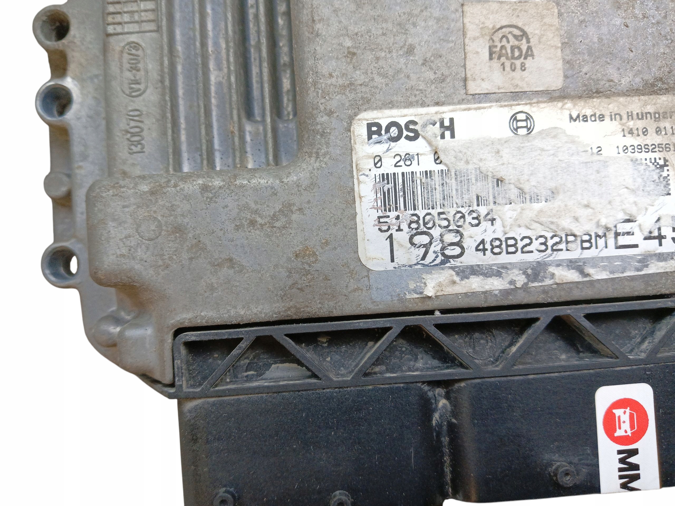 computer control unit of the engine FIAT BRAVO II 1.6 JTD 105KM 51805034