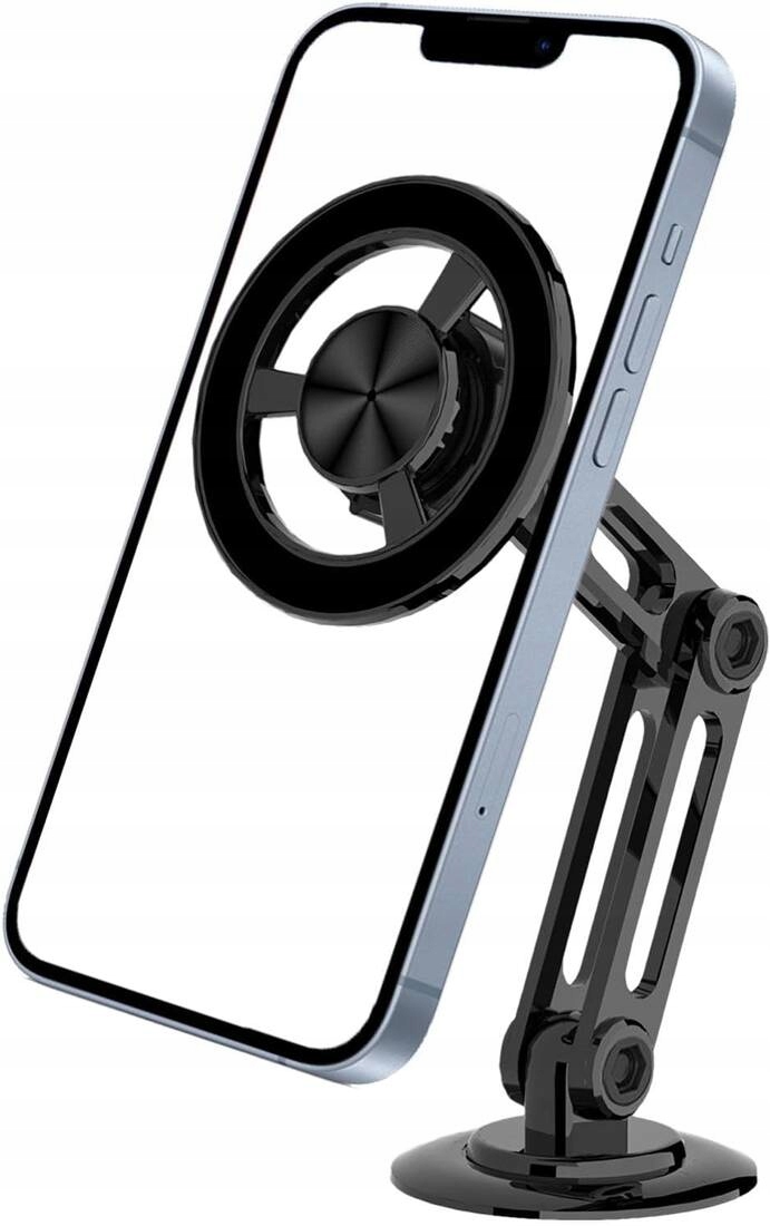 UCHWYT NA TELEFON DO SAMOCHODU MOCNY MAGSAFE Kolor czarny