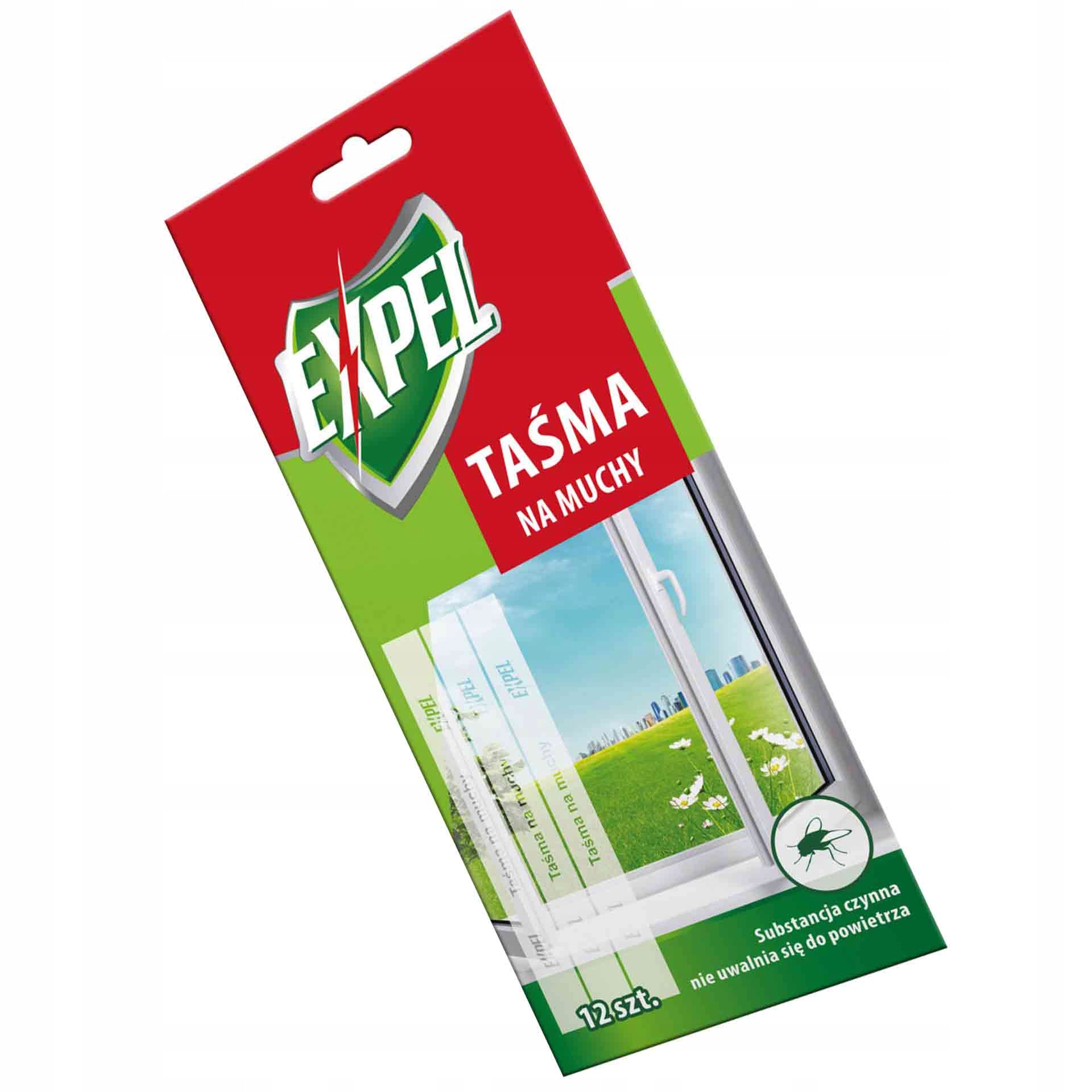 

Expel Naklejka Na Muchy /taśma/ 12 sztuk