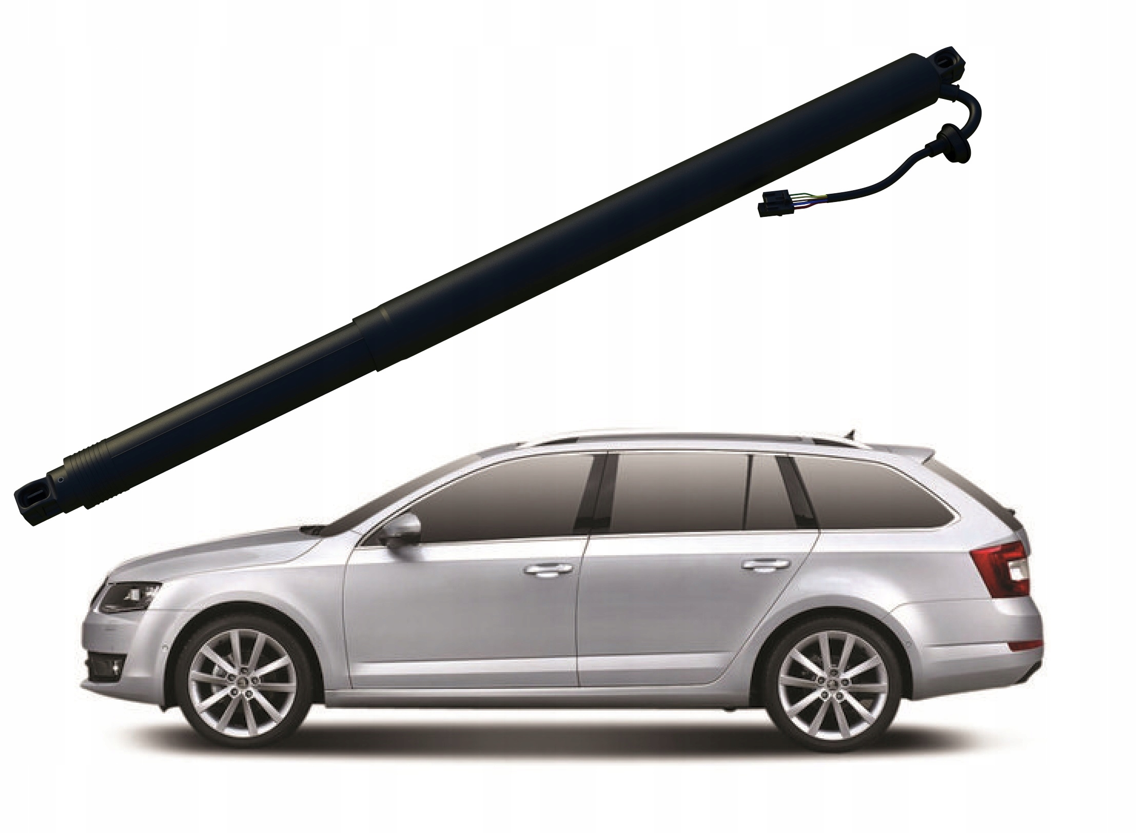 Elektrický Pohon Víka Zavazadlového Prostoru Pravý Škoda Octavia 3 III Kombi 13-17