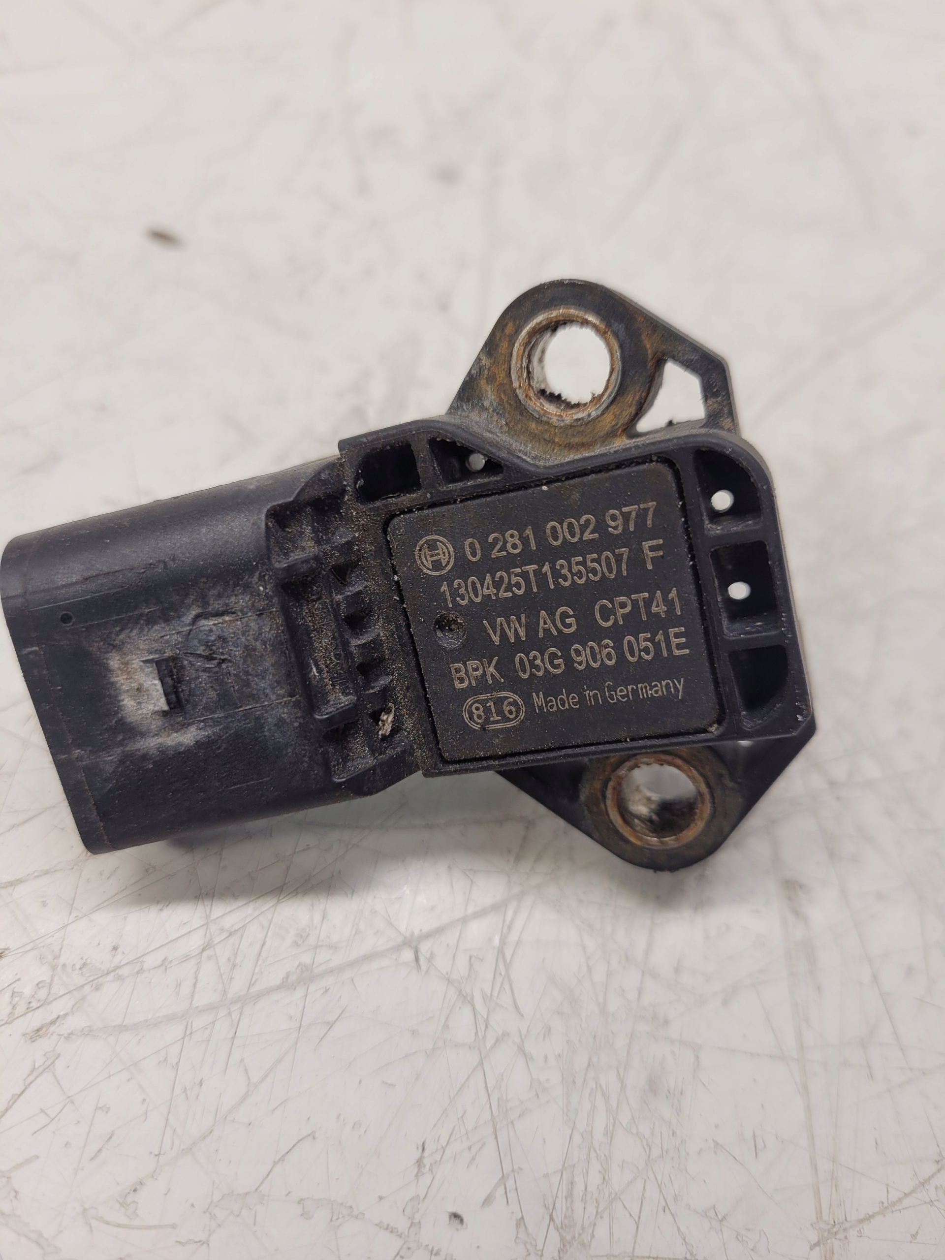 exhaust gas sensor DPF AUDI VW 03G906051E