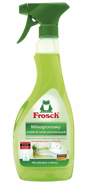 

Frosch Winogronowy Środek Do Kabin Prysznicowych