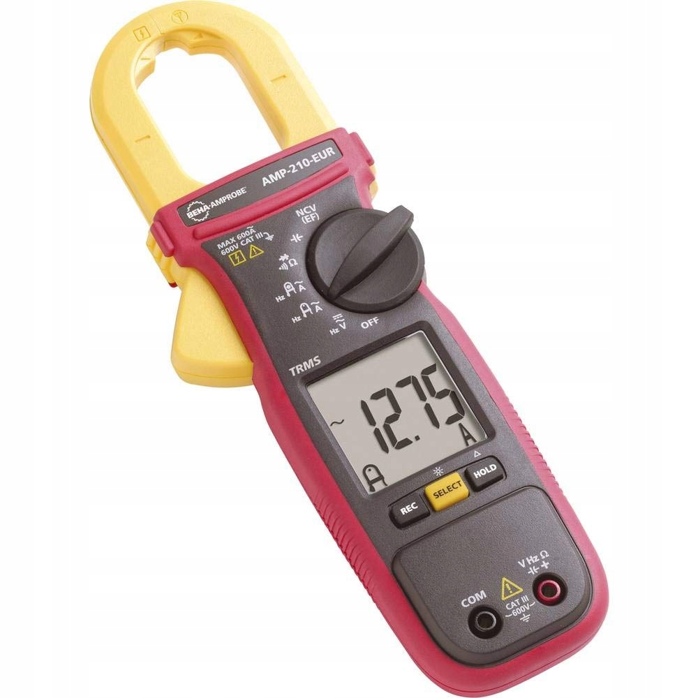 Beha-Amprobe AMP-210-EUR Ac Trms kliešte na meranie prúdu, 600A, žltá