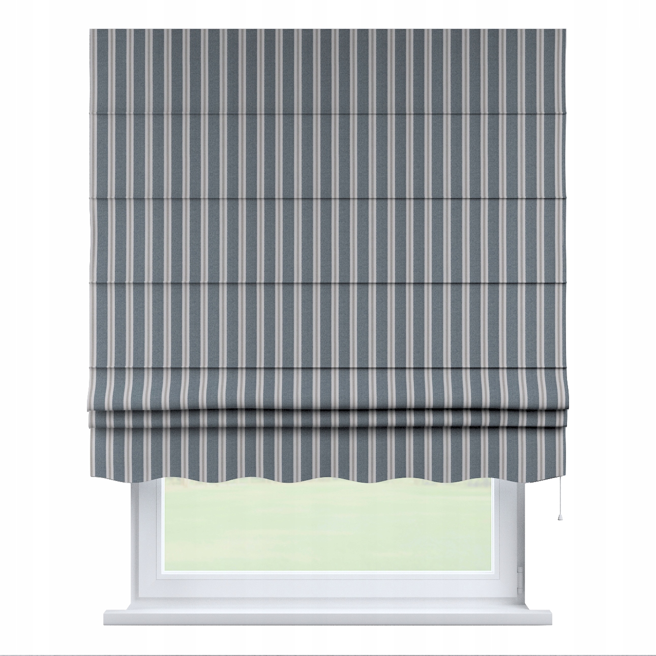 Hotová římská roleta Florencie 120x150 cm modrá