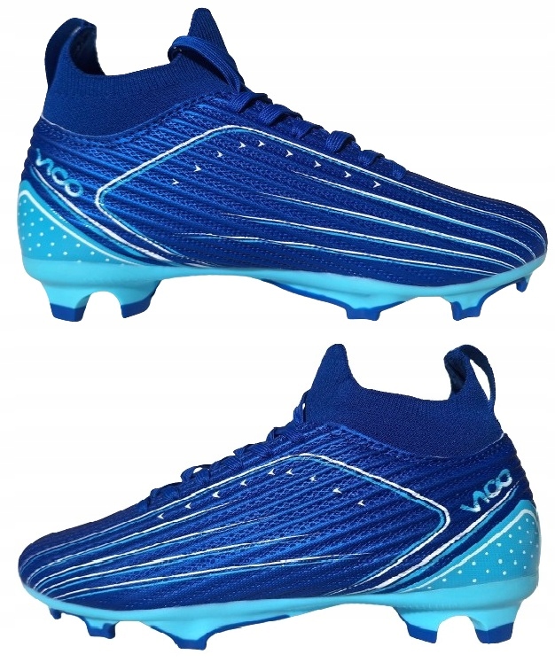 Fotbalové sportovní boty lanka, kopačky na na venkovní hřiště s ponožkou, velikost 38