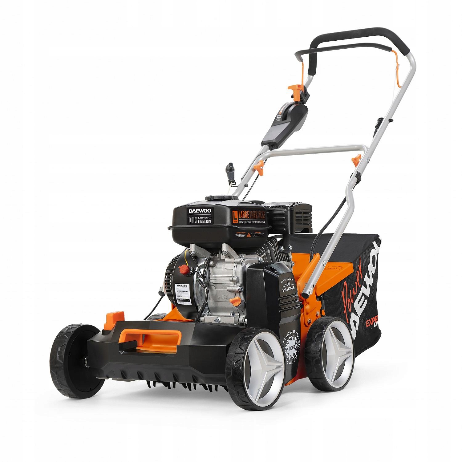 Aerator wertykulator do trawy Daewoo 40 cm 3w1!