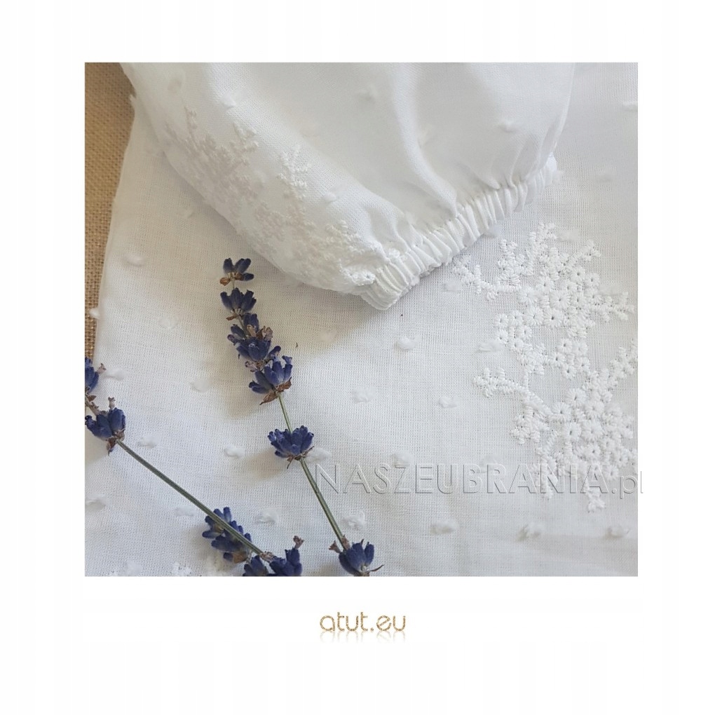 BLUZKA ELEGANCKA BAWEŁNA 100% ATUT R.98,110 Kod producenta 0363