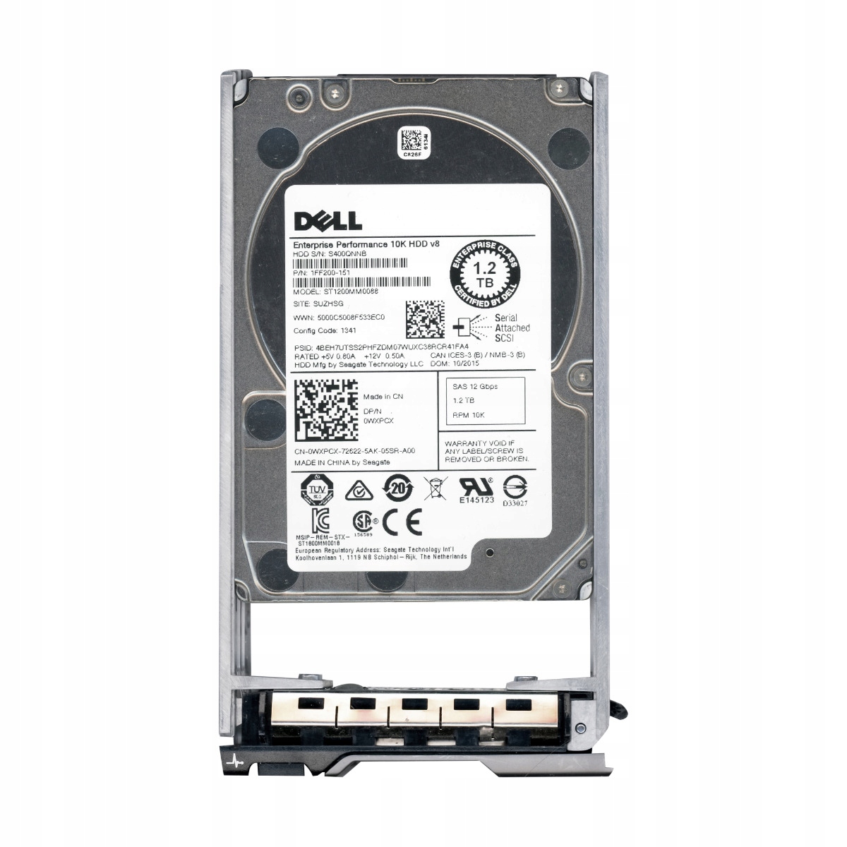 Dell 0WXPCX 1.2TB 10K 128MB SAS-3 2.5'' ST1200MM0088