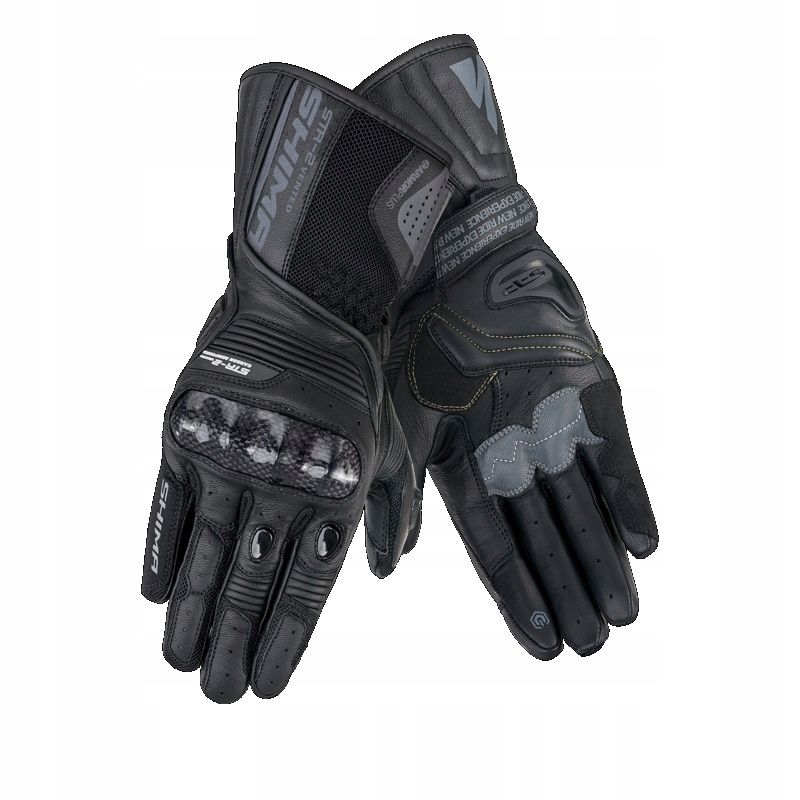 Shima STR-2 Vent Black Motocyklové športové rukavice