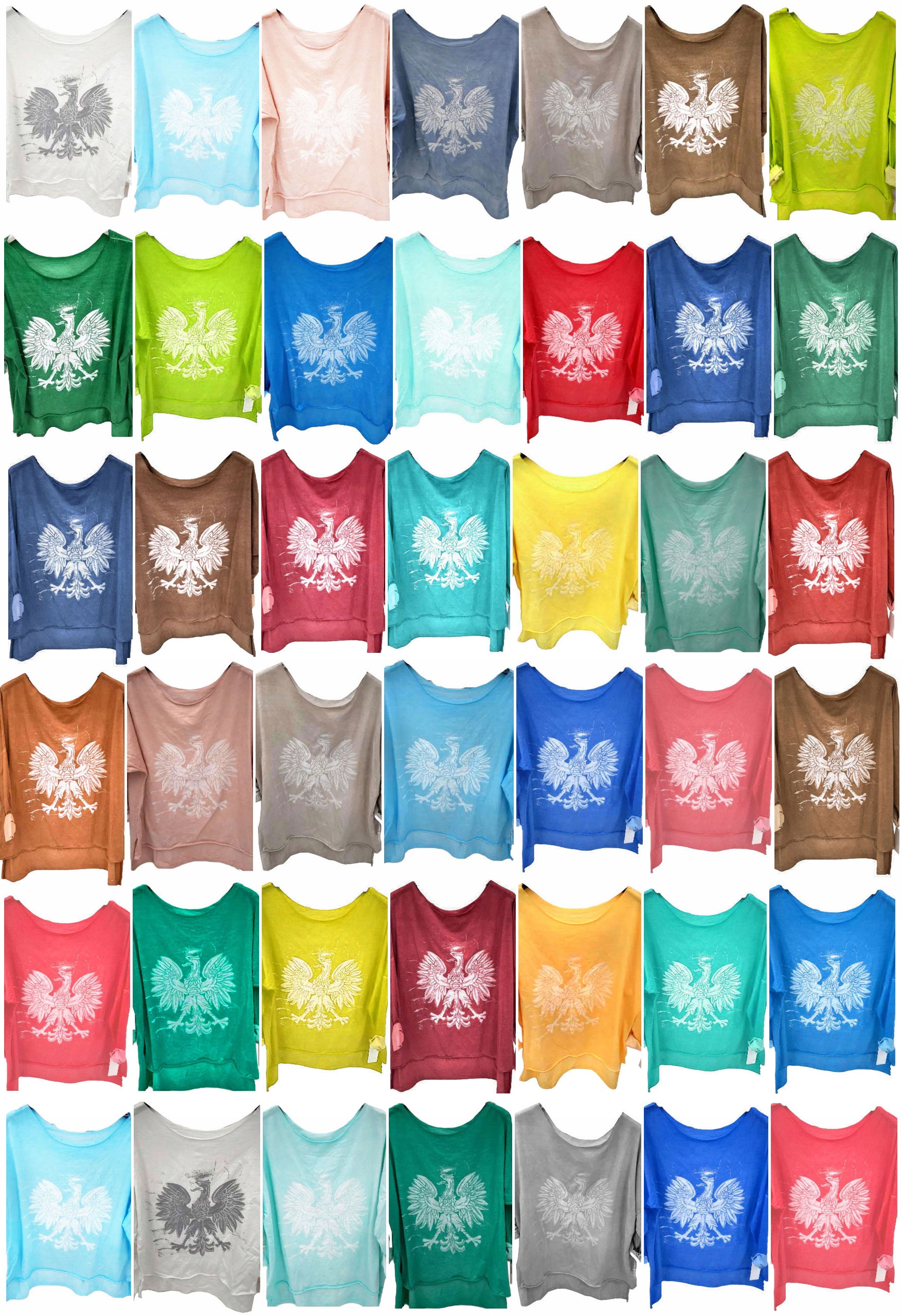 

Tu Kupisz Dekatyzowana Bluzka Z Orłem Orzeł Kolory