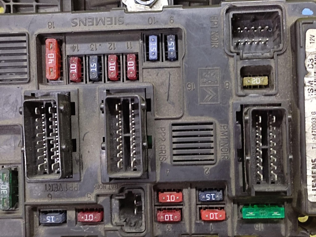 CITROEN C5 modul BSM 9643498880