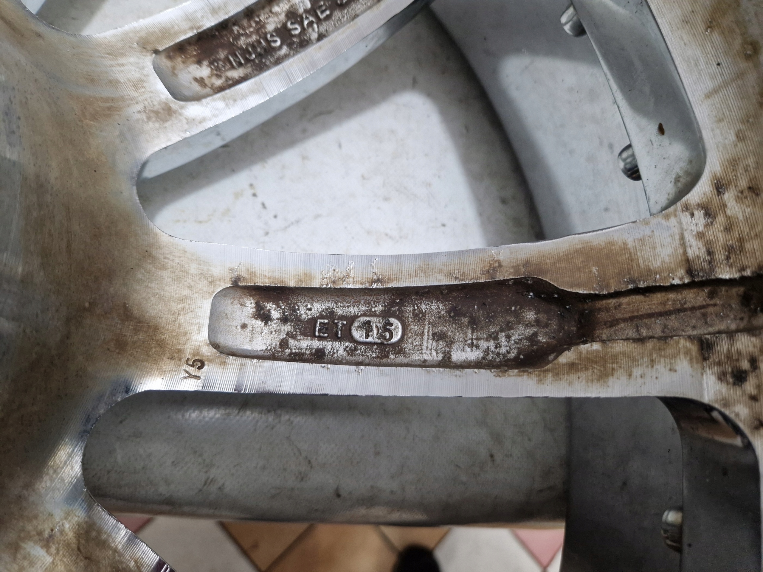 4× disc aluminium 22 9JX22 ET15