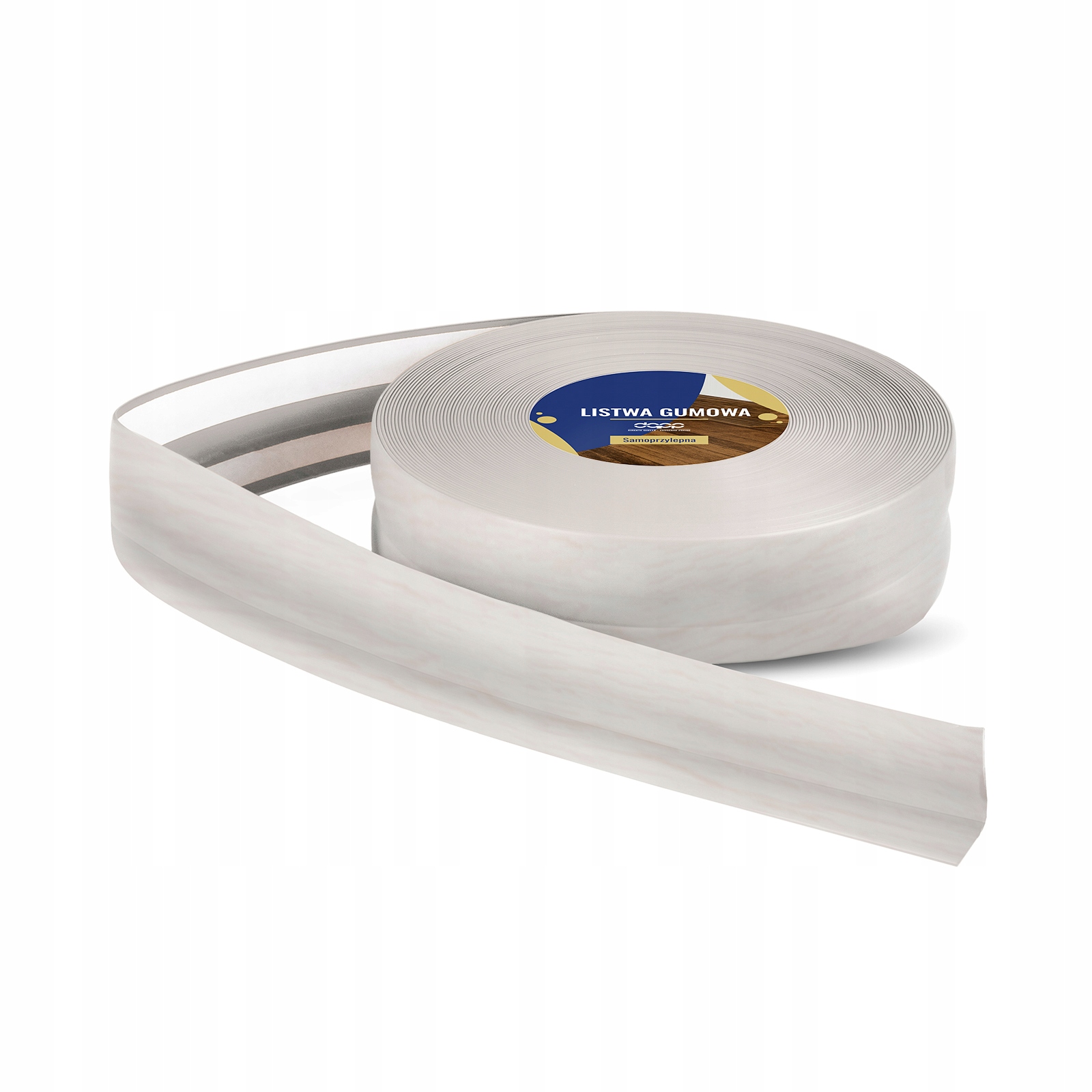 Gumová podlahová lišta Samolepicí Podlahová lišta 20 m Bříza