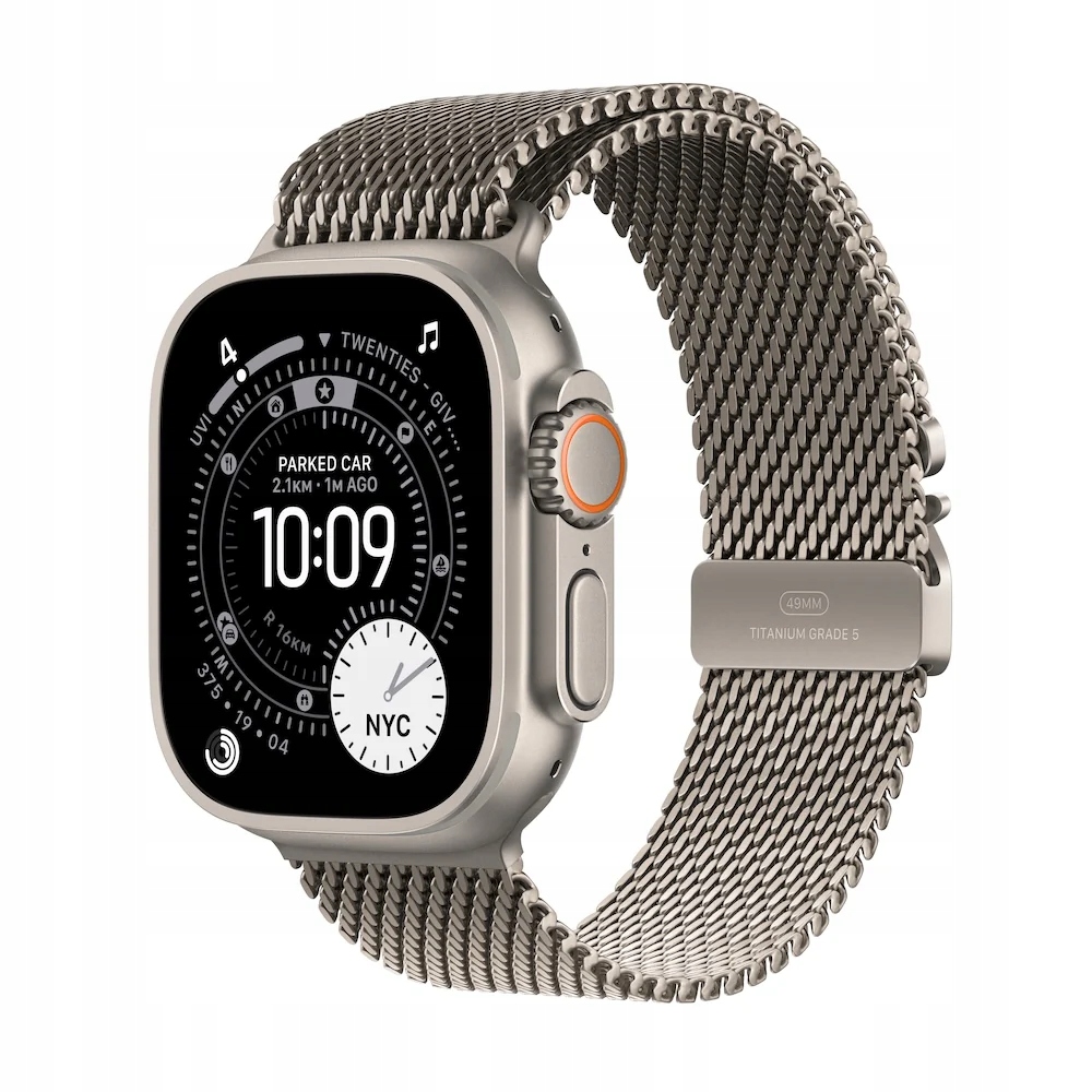 Apple Watch Ultra 3 Gps Cellular 49mm přírodní titan S