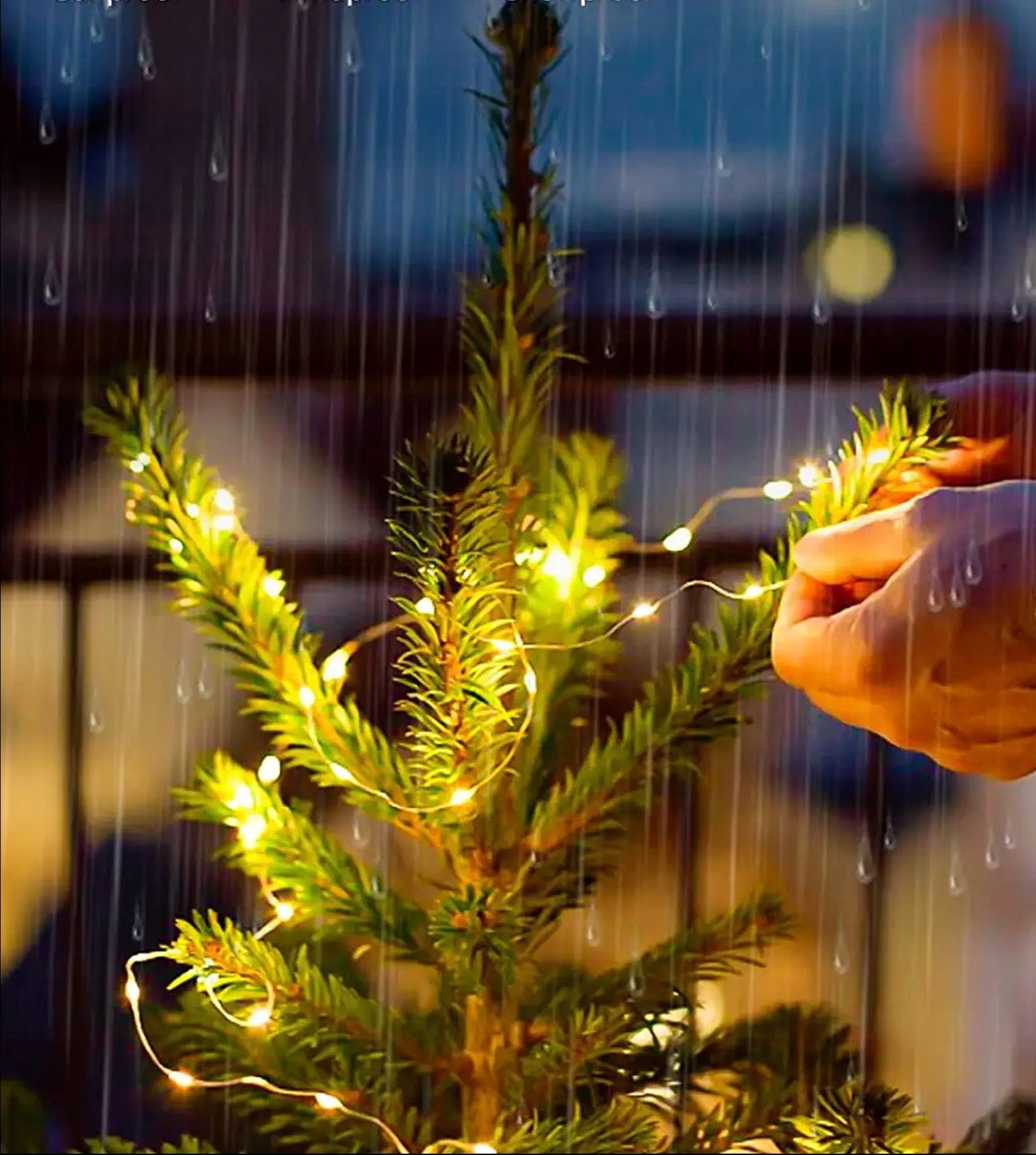 Kurtyna świetlna 300 LED 3x3m Girlanda Lampki drucik Białe zimne Pilot Liczba punktów światła Ponad 50