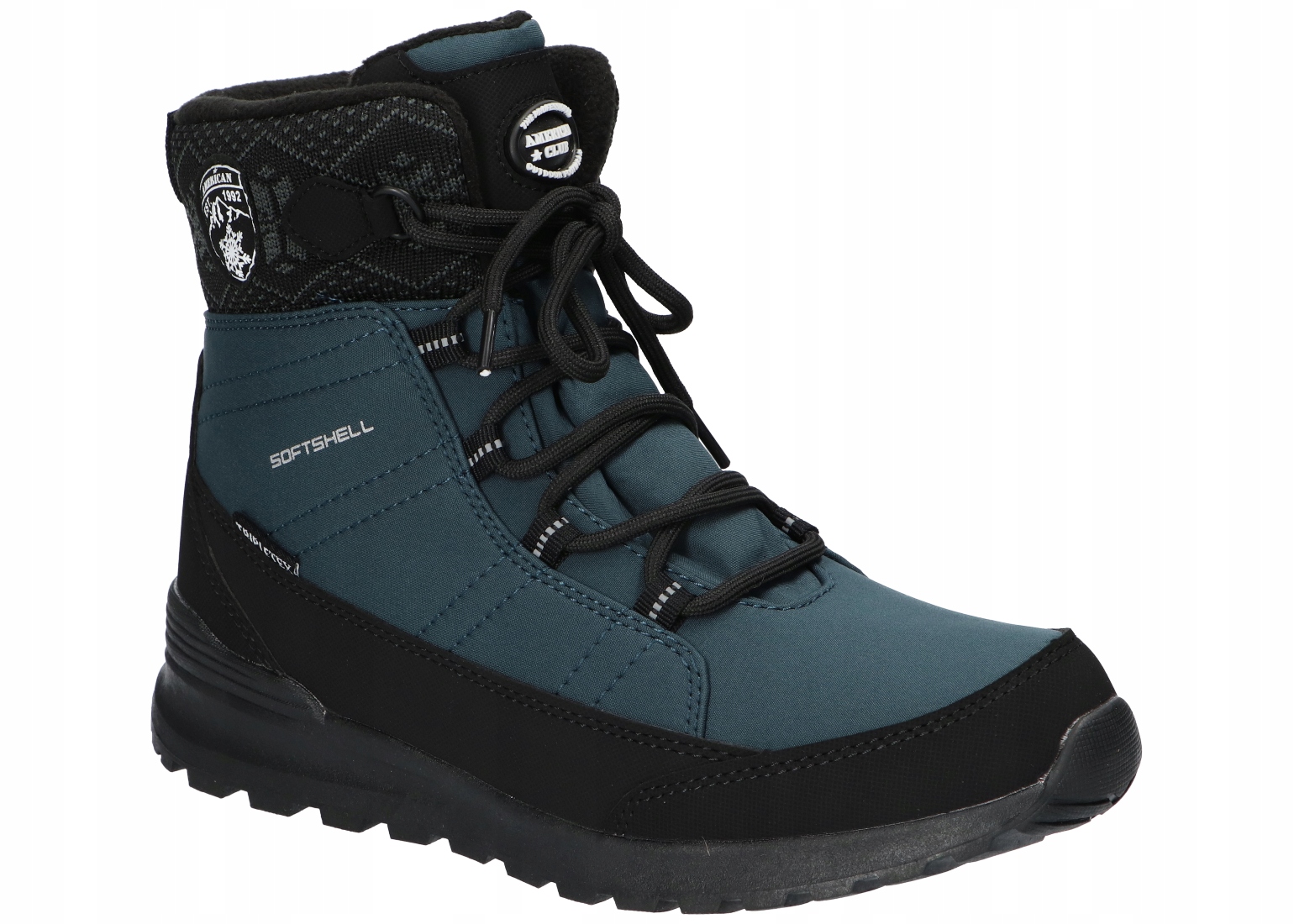 American Club SN76 Zateplené Trapery Sněhule Dámské Zimní Boty Navy 37