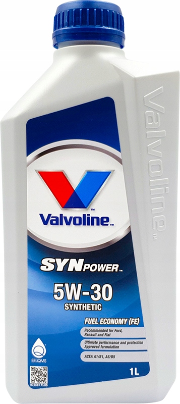 

Valvoline Synpower Fe 5W30 1L Olej A5/B5 A1/B1