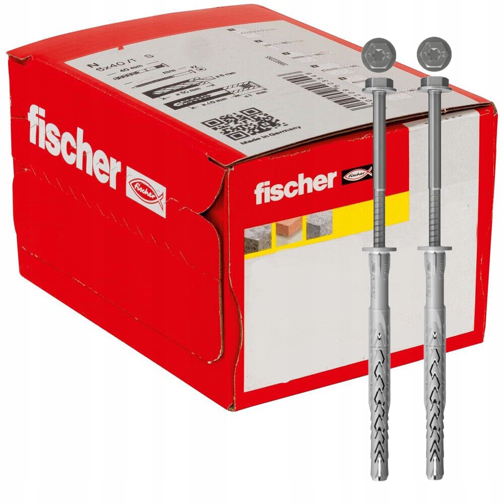 Fischer Rámový kolík Sxrl 8 x 60 Fus A4 nerezová ocel 50 Ks