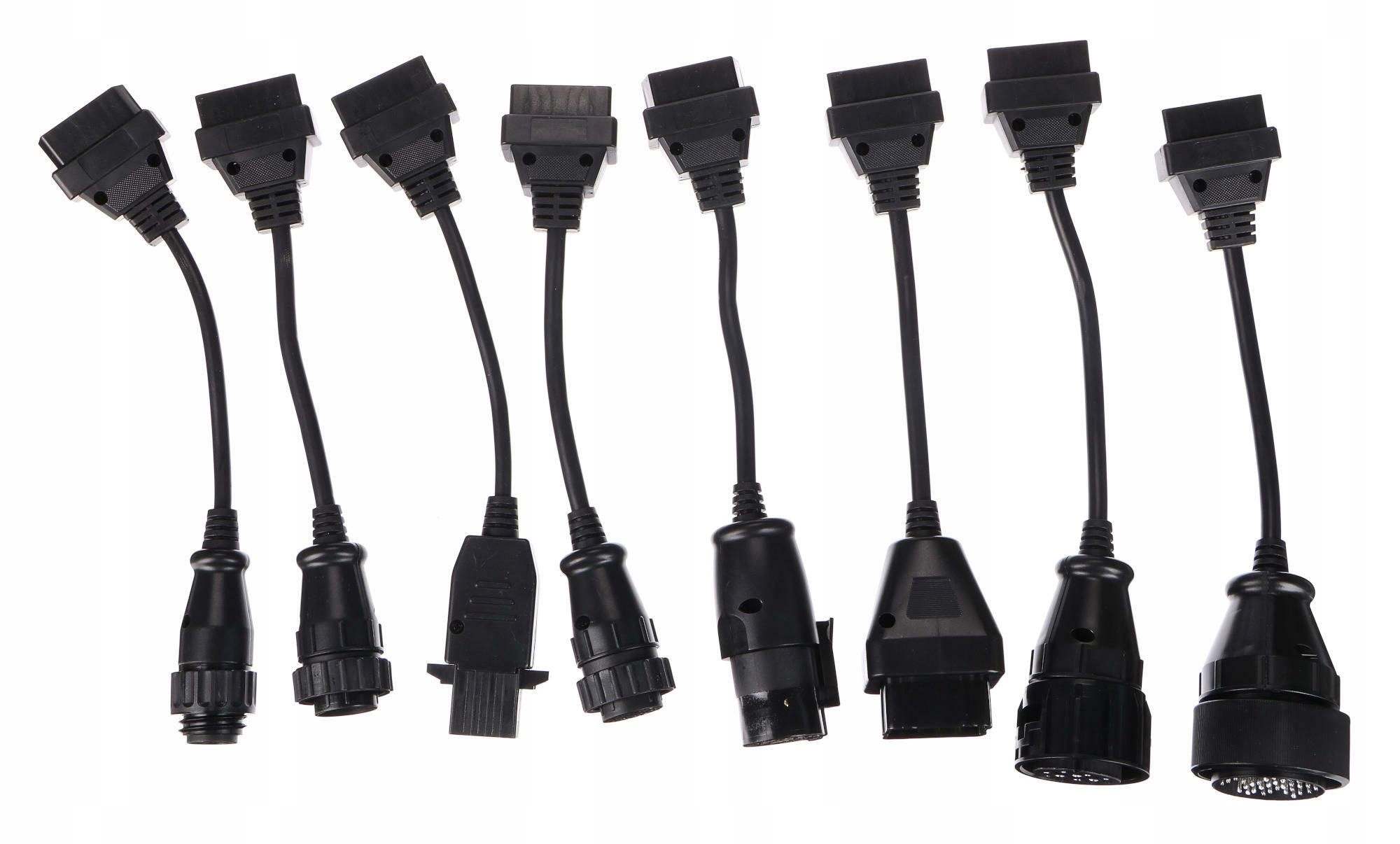 Kompletná sada Obd-ii redukcií pre nákladné vozidlá Mechanic Cable Set 2, 8