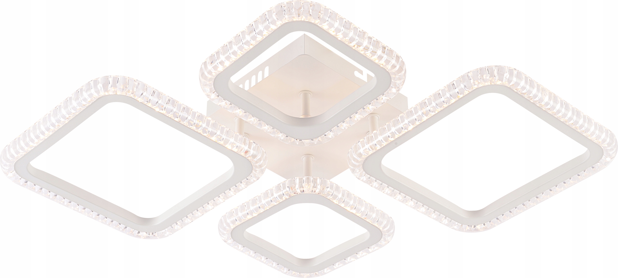 Moderní Led Lustr 72W, Bílý, Minimalistický Design Vargo DL1230
