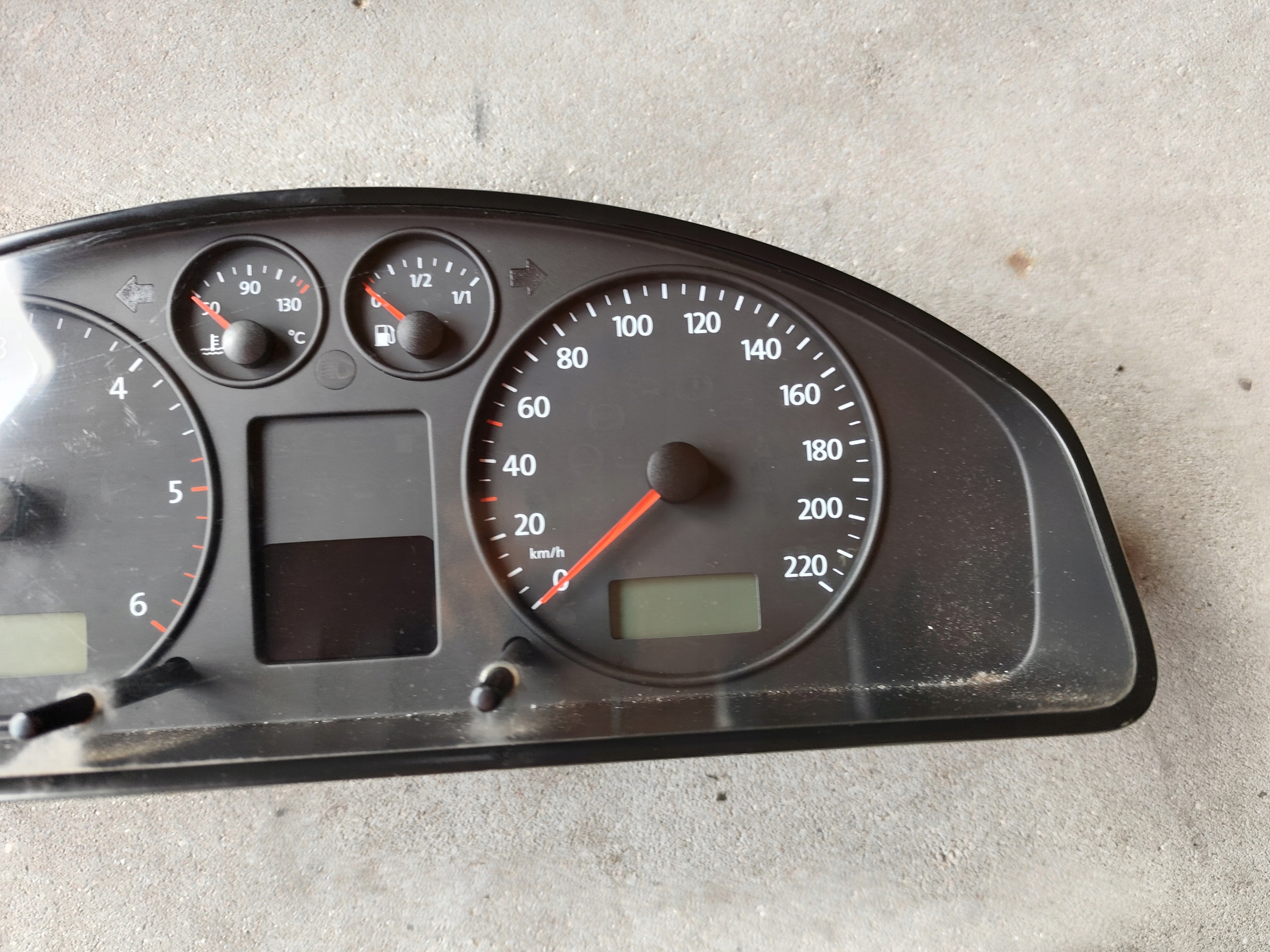 dials clock dials VW T5 7H0920860EX POLFIS